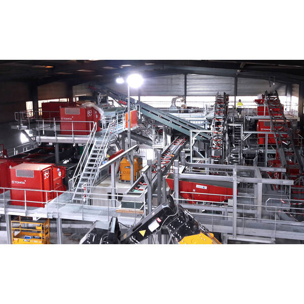 Waste Sorting Plant For Scrapped Electronic And Electric Equipment (WEEE)