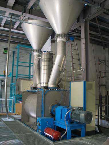 Recycled material for modern insulation material WinProcess represents AVA in the Benelux