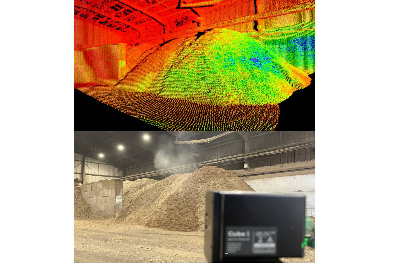 With Blickfeld’s LiDAR-based volume measurement solution, up-to-date inventory data is now automatically available for supply chain planning at any time.