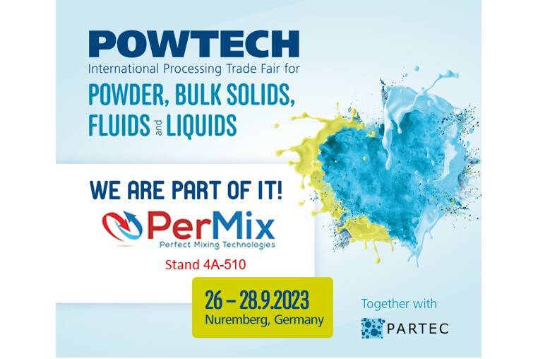 Revolutionize Your Mixing Experience: Introducing PerMix at Powtech 2023