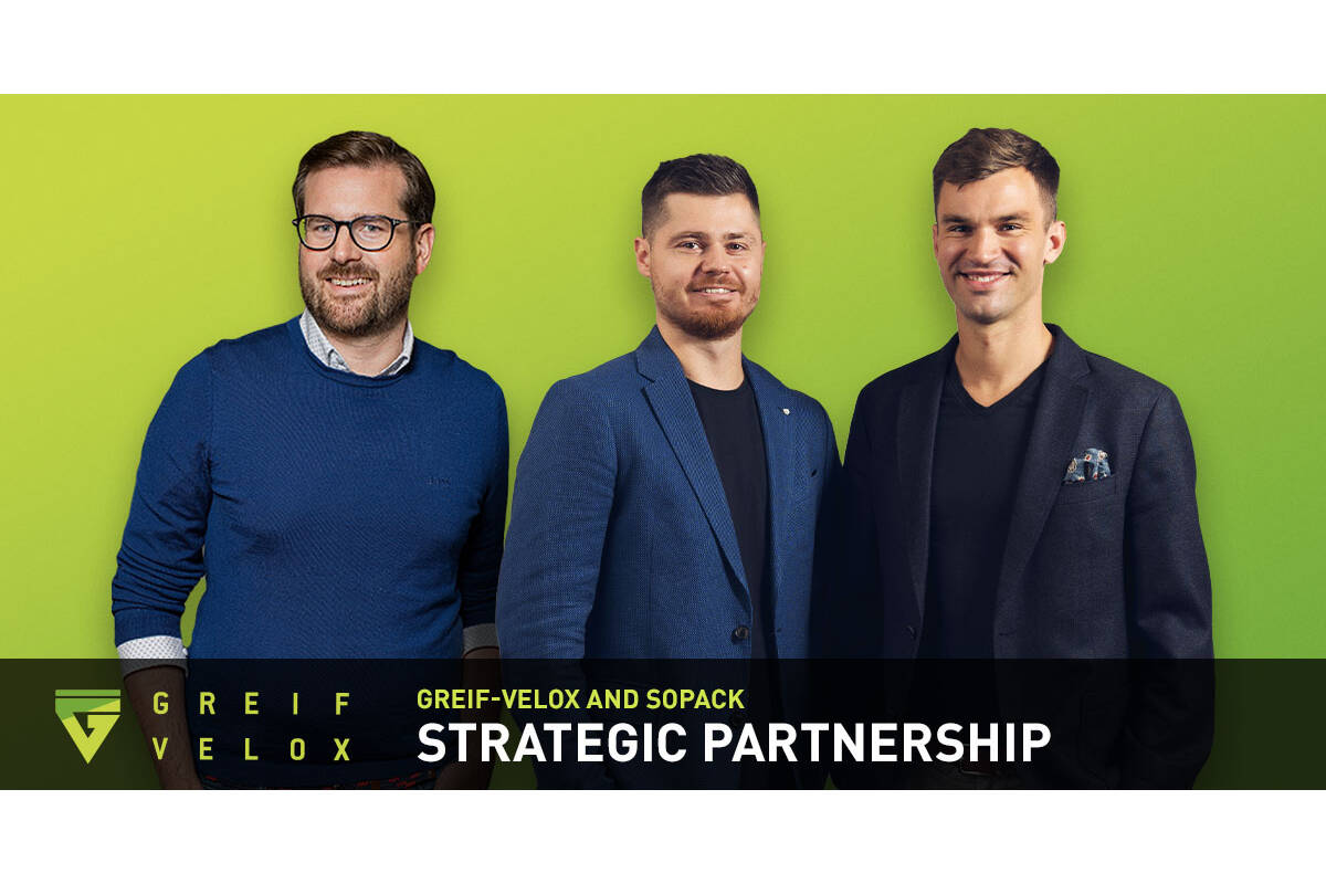 Strategic Partnership Greif-Velox and Sopack