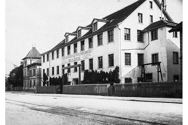 GERICKE Standort in Zürich, 1907