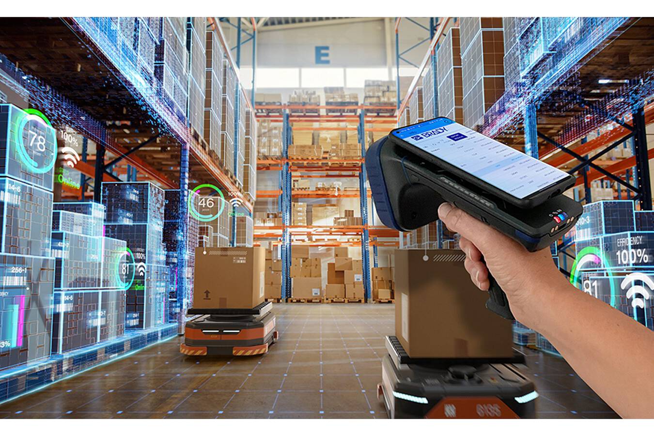 Easily turn your phone into a personal radar Which items or assets should be on your radar? With our innovative EXA81 add-on your phone and tablet can pick up any RFID labelled item within 15 metres. See highlighted assets on-screen, and home in. No line of sight required. 