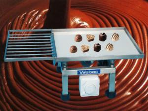 WEBAC - Vibrationstisch KONDI Rütteltisch zum Ausrütteln von Schokoladenformen