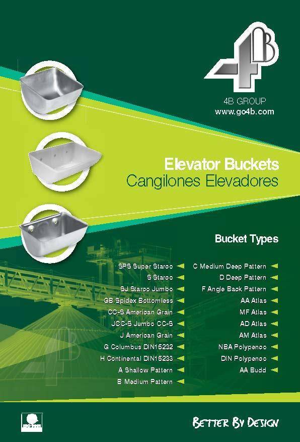 4B Braime elevator buckets catalogue - 2015