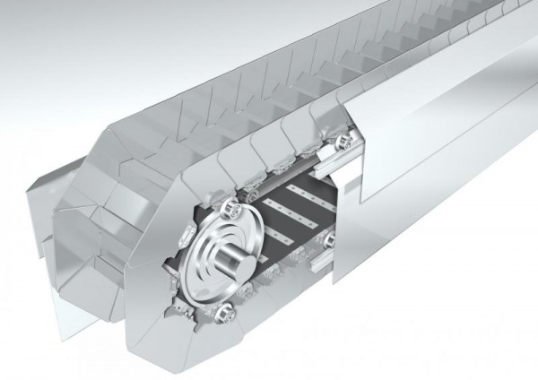 Belts - The better choice BEUMER belt apron conveyors transport hot materials safely and efficiently