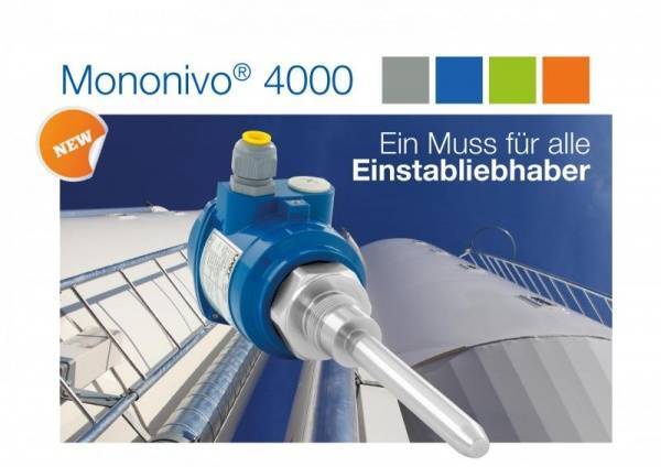 Product highlight 2016: the new vibrating rod probe Mononivo Many applications – one solution