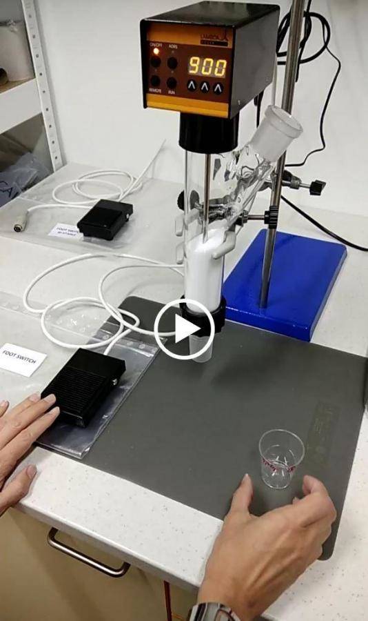 Automated dispensing of powder portions in LABORATORY - implemented easily with a click!