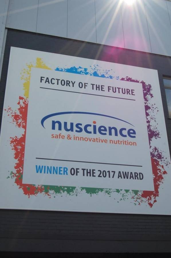 On the facade it can be seen that Nuscience is proud of the title