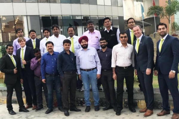 Teilnehmer Regional Sales Meeting Indien