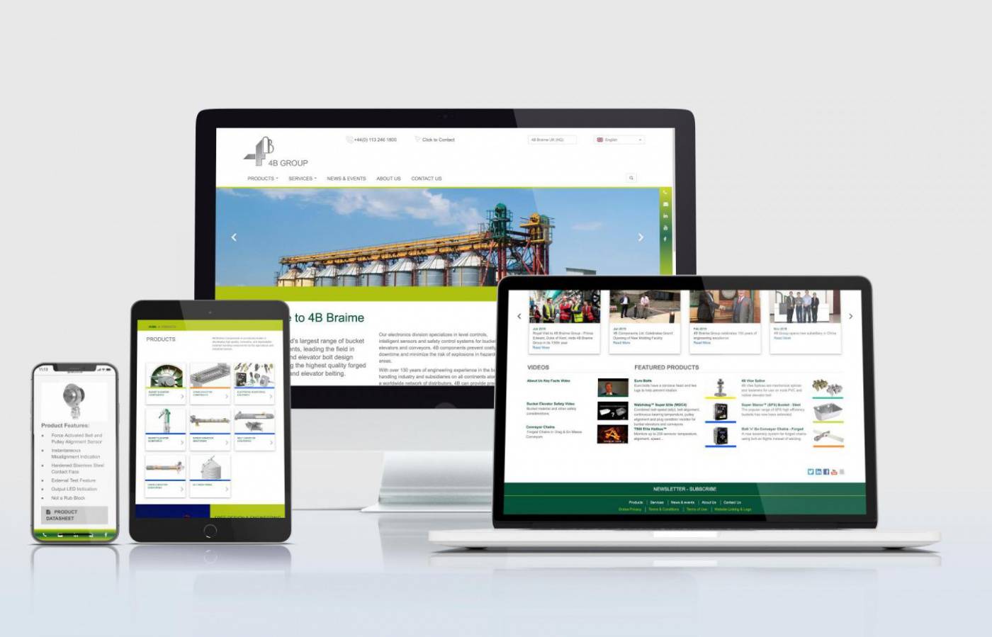 4B Braime launches new mobile-friendly website 