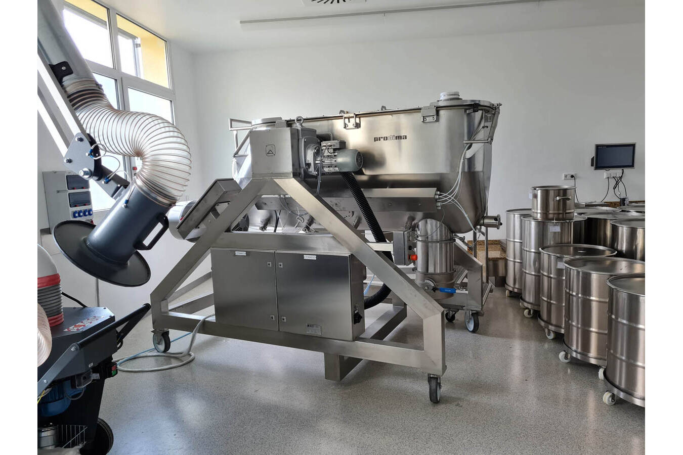 Innovative Mischtechnik für pulverförmige Produkte – seit über 50 Jahr 