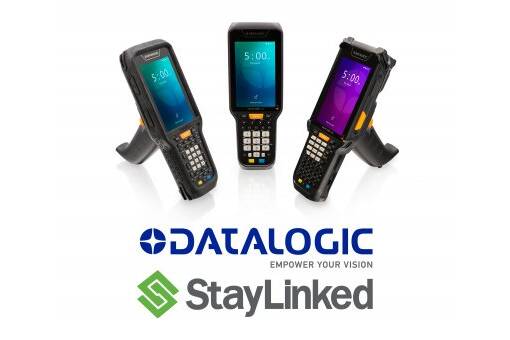 Datalogic & StayLinked: Pioniere der Zukunft mit mobilen Lösungen Datalogic stärkt Partnerschaft mit StayLinked, um sein Portfolio an mobilen Endgeräten mit vorlizenziertem SmartTE auf Skorpio X5 GUN zu erweitern.